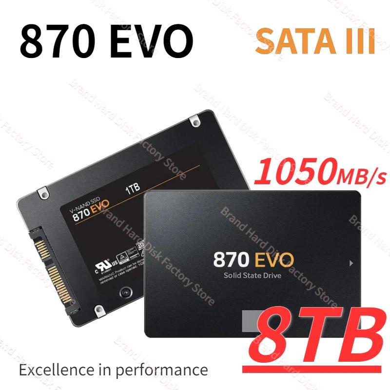  ָ Ʈ ̺ ϵ ũ, Ʈ ũž PC PS4 PS5  SSD 870 EVO, SATA 3.0 MLC, 2.5 ġ, 1TB, 2TB, 4TB, 8TB, 2024 ǰ